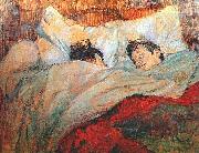 Henri de toulouse-lautrec, Bed